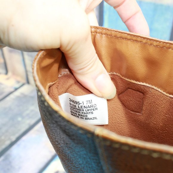 Naturalizer  Boots Brown Leather Size 7M - Picture 9 of 11